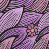 Paarse Roze Retro Lieve Madeliefjes Bloemmotief Me Behang (Zoom)