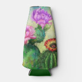 Paarse roze rode cactus fles koeler verf (Voorkant)