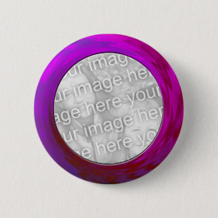 paarse roze ronde button 5,7 cm