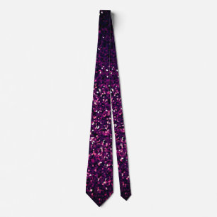 Paarse Roze Sparkle Abstracte Glitter Patterns Gif Stropdas