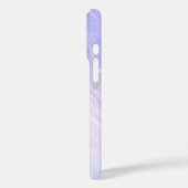 Paarse Roze Tosca Ombre Marmer  Case-Mate iPhone Case (Achterkant / Links)