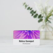  Paarse roze ventiel Visitekaartje (Staand voorkant)