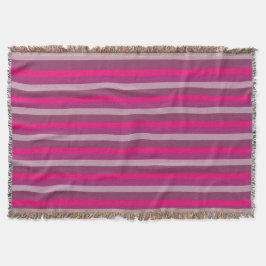 Paarse roze zomermuizennen Drow Blanket Deken