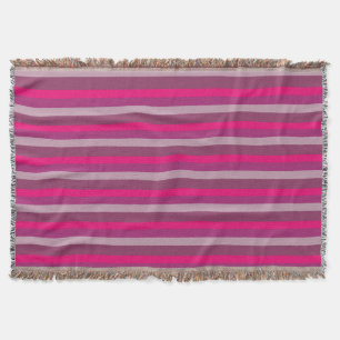 Paarse roze zomermuizennen Drow Blanket Deken