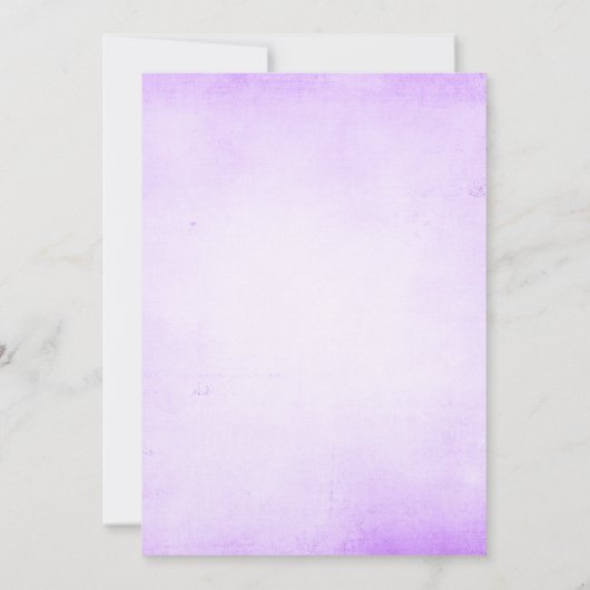 Paarse Rozen 60e verjaardag Kaart (Achterkant)