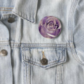 Paarse Rozen Button (In situ)