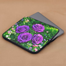 Paarse Rozen Laptophoes