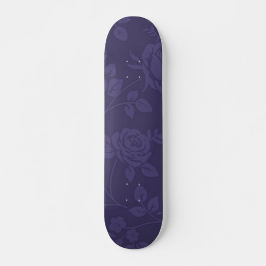 Paarse Rozen Skateboard (Voorkant)