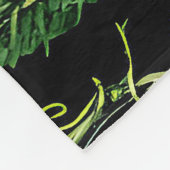 Paarse rozen van het raam - gothische stijl fleece deken (Hoek)