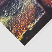 Paarse rustieke grunge van Elsie Lane Tissuepapier (Detail)