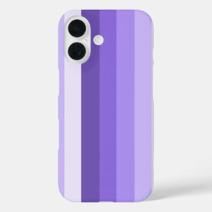 Paarse schaduwstrepen iPhone 16 hoesje
