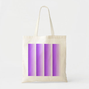 Paarse schaduwstrepen tote bag