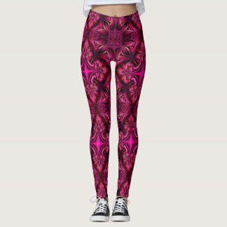 Paarse scharlaken gepatenteerde Leggings