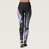 PAARSE SCHEDEL LEGGINGS (Achterkant)