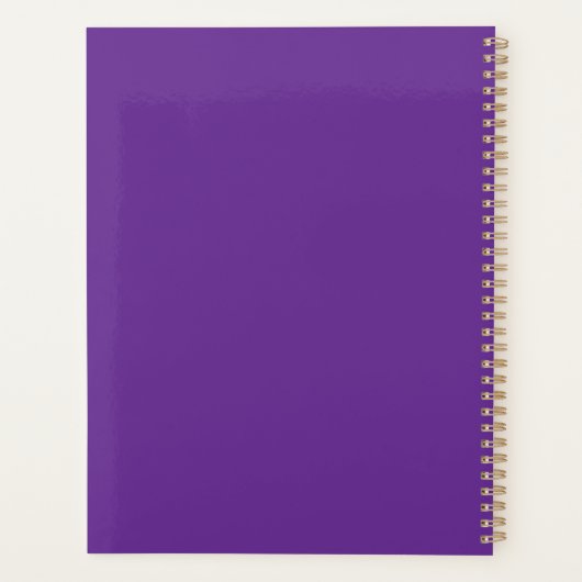 PAARSE SCHEDEL PLANNER (Achterkant)