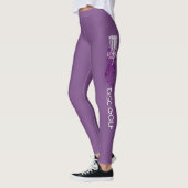 Paarse schijf Golf-Leggings Leggings (Links)