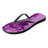 Paarse schildpad - levering van een bruiloft - teenslippers (Schuin)