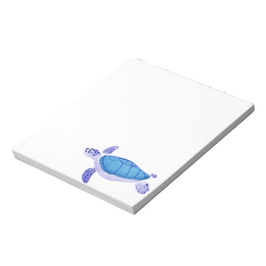 Paarse schildpad notitieblok (Gedraaid)