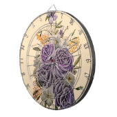 Paarse schoonheid dartbord (Voorkant Rechts)