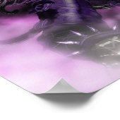 Paarse schoonheid - Fantasy Art Print (Hoek)