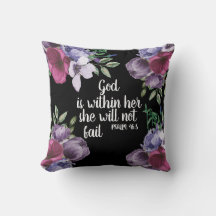 Paarse Sering Bloem Zwart Christelijke God is Binn