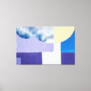 Paarse Shades Canvas Afdruk