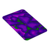 Paarse Shamrock Magneet (Rechterzijde)