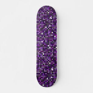 Paarse Shimmer Skateboard
