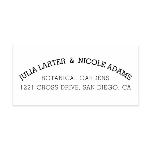 Paarse Sinaasappel Boho Wildflower Bladgroen Bruil Zelfinktende Stempel (Design)