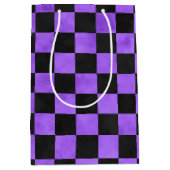 Paarse Skulls en Sunflower Series Design 8 Medium Cadeauzakje (Voorkant)