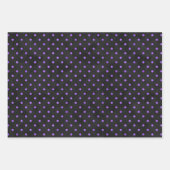 Paarse Skulls en Sunflower Series Design 9 Inpakpapier Vel (Voorkant 2)