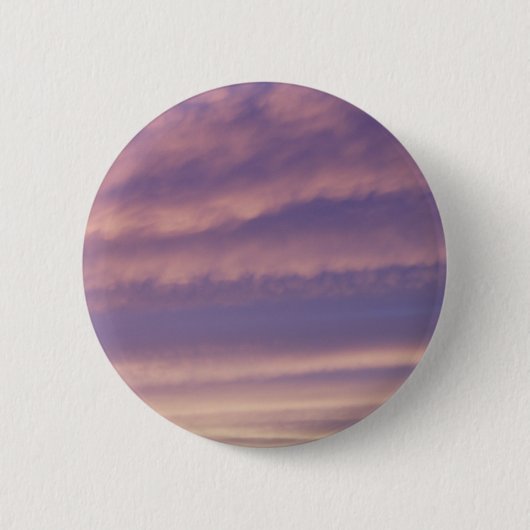 Paarse Sky Ronde Button 5,7 Cm (Voorkant)