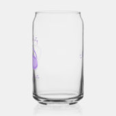 Paarse Slaapmasker Bachelorette Slaapfeestje Blikvorm Glas (Links)
