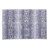 Paarse slang — Dierenafdrukken Kussensloop (Voorkant-Rechts)