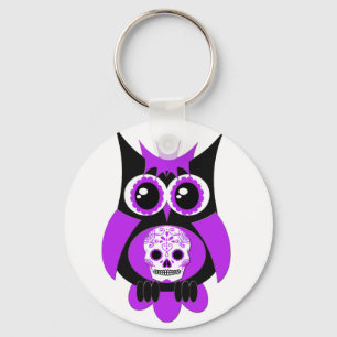 Paarse Sleutelhanger