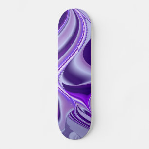 Paarse sneeuwdroom, Abstracte Fantastische regenbo Skateboard