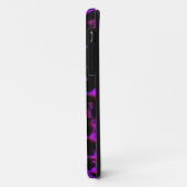 Paarse sneeuwpop Case-Mate iPhone case (Achterkant/links)