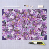 Paarse sol tissuepapier (Craft)