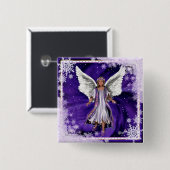 Paarse Soul Button (Voorkant /achterkant)