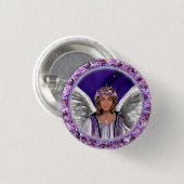 Paarse Soul Button (Voorkant /achterkant)