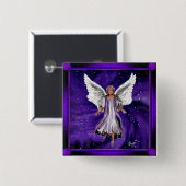 Paarse Soul Button (Voorkant /achterkant)