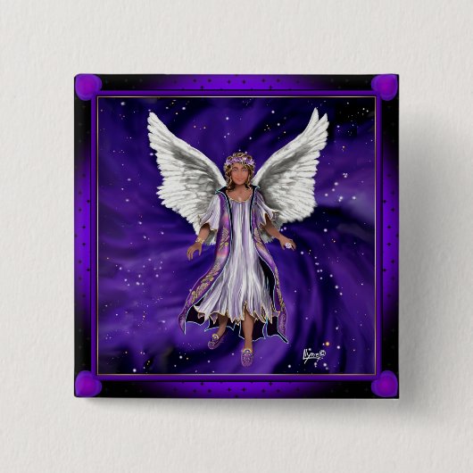 Paarse Soul Button (Voorkant)