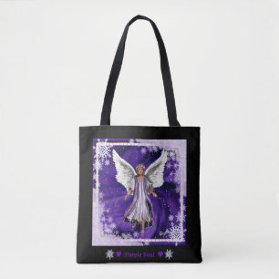 Paarse Soul Canvas tas