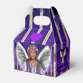 Paarse Soul Favor Box Bedankdoosjes (Achterkant)