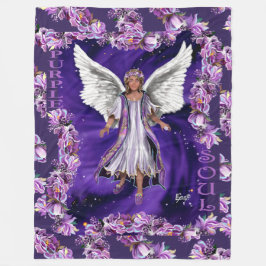 Paarse Soul Fleece Blanket