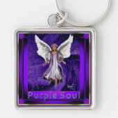 Paarse Soul Sleutelhanger (Voorkant)