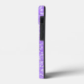 Paarse Sparkle Glitter Elegant Persoonlijk Case-Mate iPhone Case (Achterkant / Links)