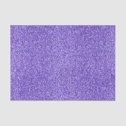 Paarse Sparkle Glitter Tissuepapier (Voorkant)