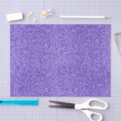 Paarse Sparkle Glitter Tissuepapier (Craft)