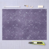 Paarse Sparkle Tissuepapier (Craft)